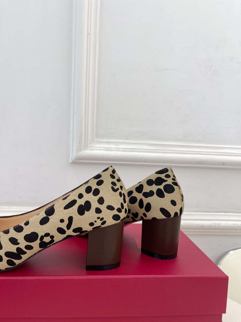Valentino Fashion Mary-Jane Pumps Shoes 60MM V52905