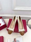 Valentino Fashion Mary-Jane Pumps Shoes 60MM V52907