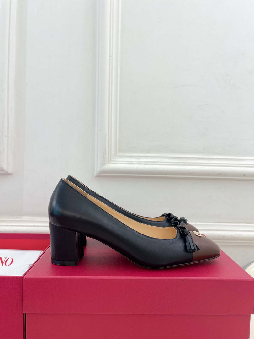 Valentino Fashion Mary-Jane Pumps Shoes 60MM V52908