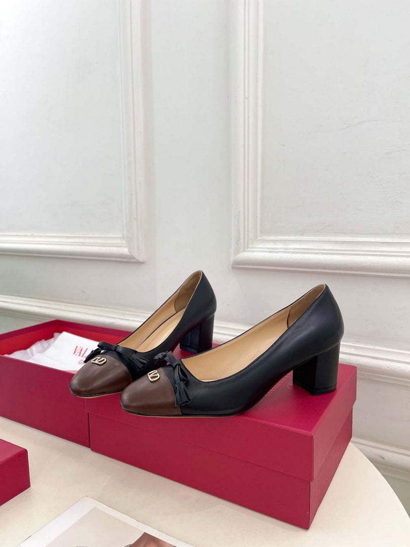 Valentino Fashion Mary-Jane Pumps Shoes 60MM V52908