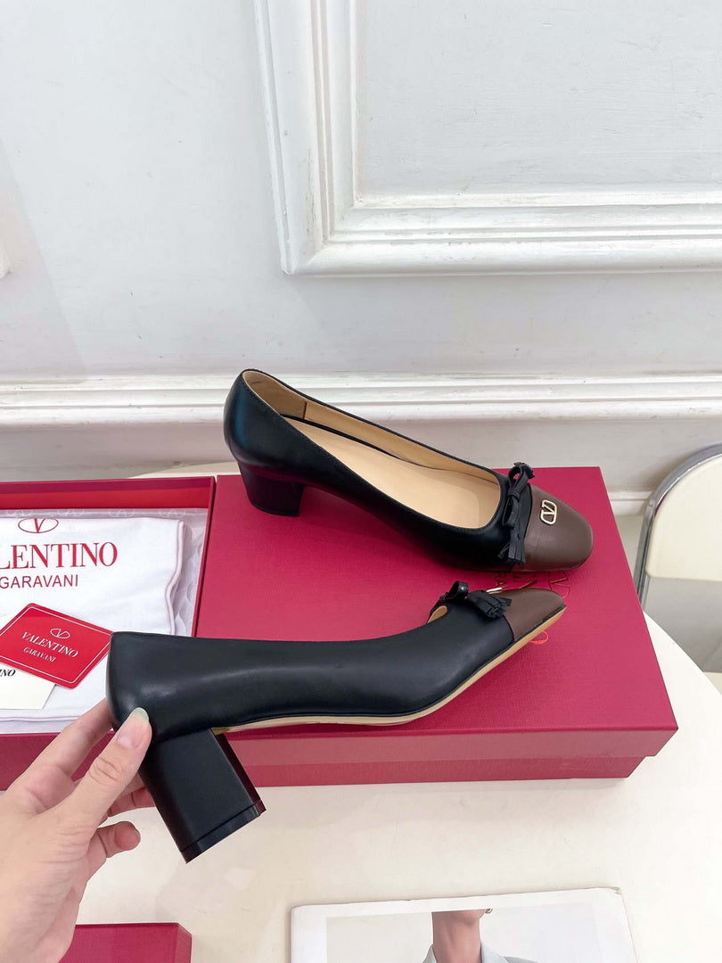 Valentino Fashion Mary-Jane Pumps Shoes 60MM V52908