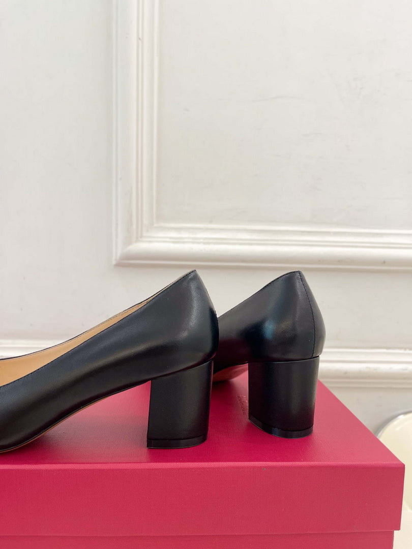 Valentino Fashion Mary-Jane Pumps Shoes 60MM V52908