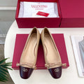 Valentino Fashion Valet Du Roi Ballerina Shoes 25MM V52902