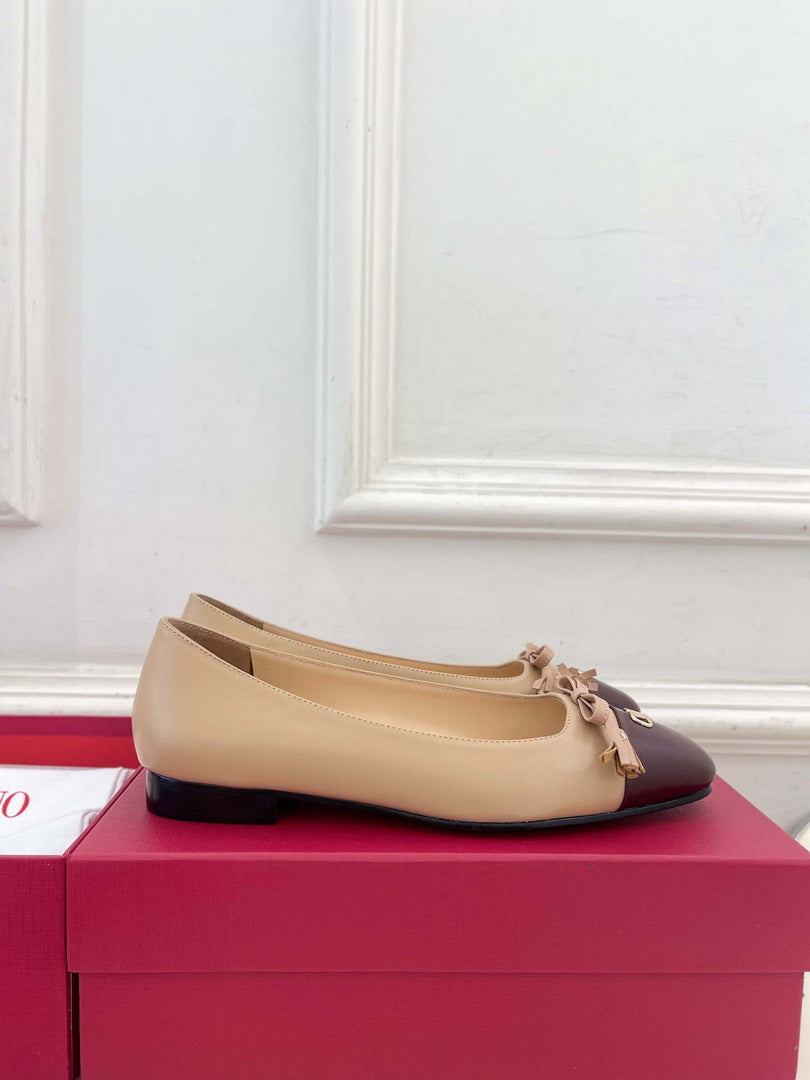 Valentino Fashion Valet Du Roi Ballerina Shoes 25MM V52902