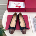 Valentino Fashion Valet Du Roi Ballerina Shoes 25MM V52904