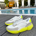 Valentino Garavani Bubbleback Mesh And Suede Sneaker V78131 - 35 - View 1