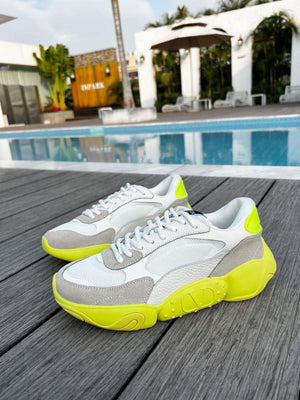 Valentino Garavani Bubbleback Mesh And Suede Sneaker V78131 - 35 - View 1