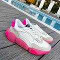 Valentino Garavani Bubbleback Mesh And Suede Sneaker V78132 - 35 - View 1