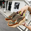 Valentino Garavani Bubbleback Mesh And Suede Sneaker V78135 - 35 - View 1
