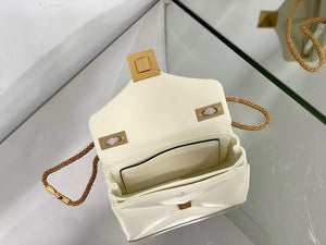 Valentino One Stud Nappa Bag With Chain 1215 Beige - Default Title - View 8