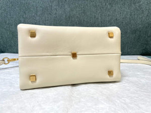 Valentino Small One Stud Nappa Handbag in lambskin V1186 Beige - Default Title - View 4