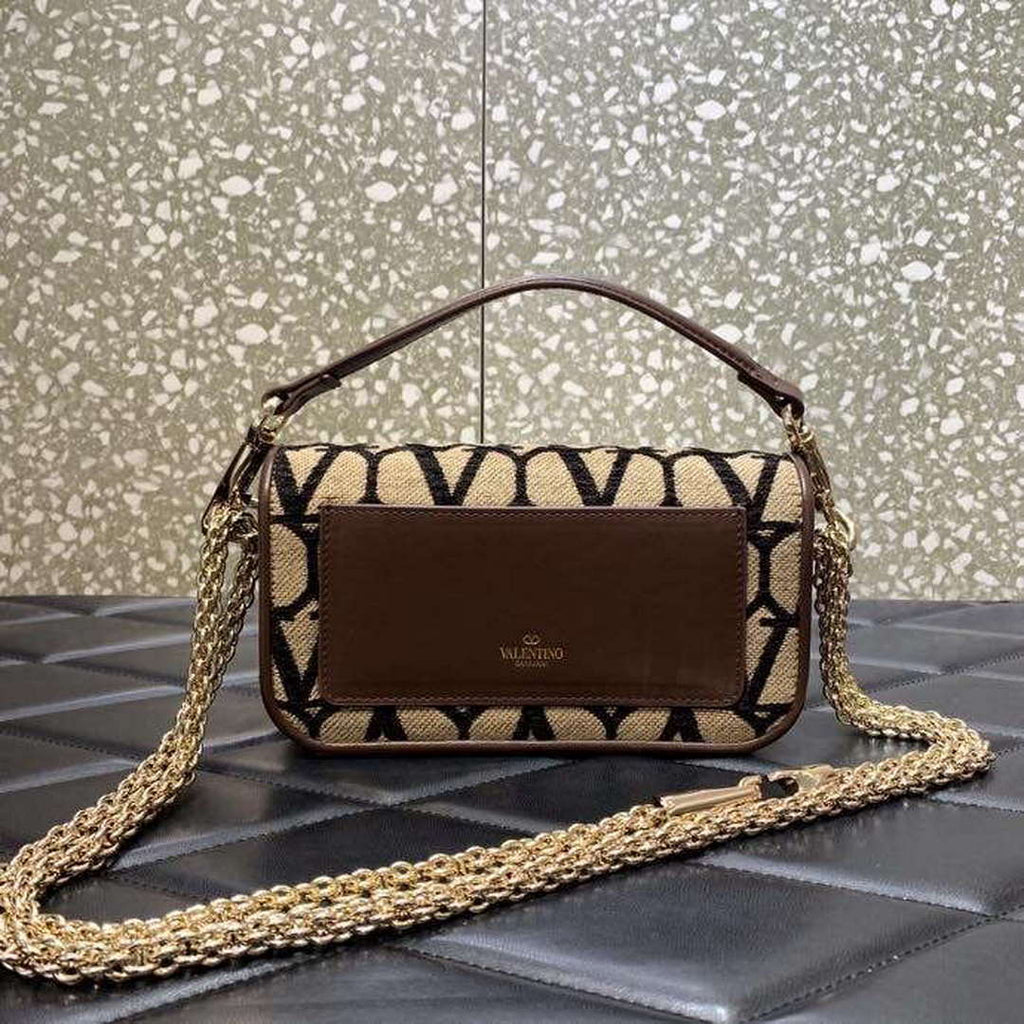 Valentino VAL352M3 loco small shoulder bag valentino garavani Apricot