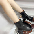 Valentino Valet Du Roi Kidskin Leather Ankle Boot 60MM V62392