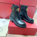 Valentino Vlogo Signature Calfskin Ankle Boot 55Mm V62393