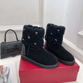 Valentino Women Shoes 1W2S0FG3QES7B1 Roman Stud Quiled Ankle Boot 194222 - 35 - View 1