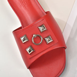 Hermes Women Shoes Designer Hermes Slippers Heel 60mm V80032 - 35 - View 4