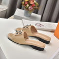 Hermes Women Shoes Designer Hermes Slippers Heel 60mm V80083 - 35 - View 1