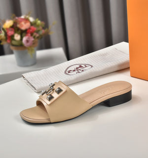 Hermes Women Shoes Designer Hermes Slippers Heel 60mm V80083 - 35 - View 4