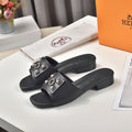 Hermes Women Shoes Designer Hermes Slippers Heel 60mm H70030 - 35 - View 1