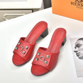 Hermes Women Shoes Designer Hermes Slippers Heel 60mm H70035 - 35 - View 1
