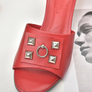 Hermes Women Shoes Designer Hermes Slippers Heel 60mm H70035 - 35 - View 4