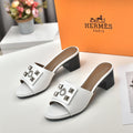 Hermes Women Shoes Designer Hermes Slippers Heel 60mm H70036 - 35 - View 1
