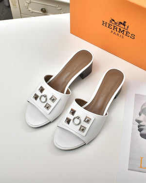 Hermes Women Shoes Designer Hermes Slippers Heel 60mm H70036 - 35 - View 7