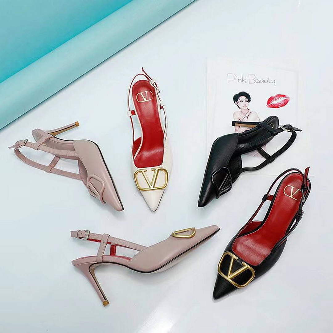 Valentino Women Shoes Designer Valentino Sandals Heel 80mm V80027