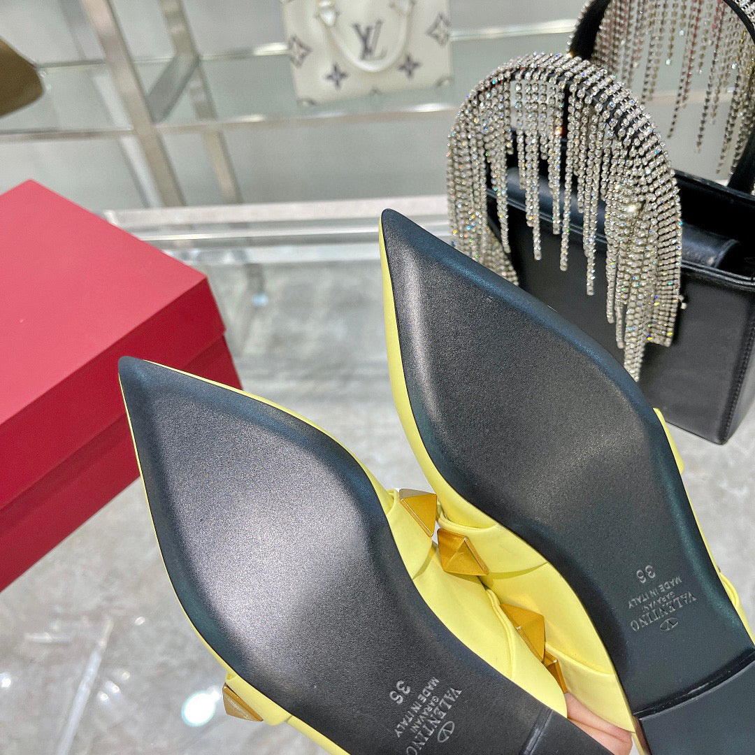 Valentino Women Shoes Designer Valentino Sandals Heel 10mm V80074
