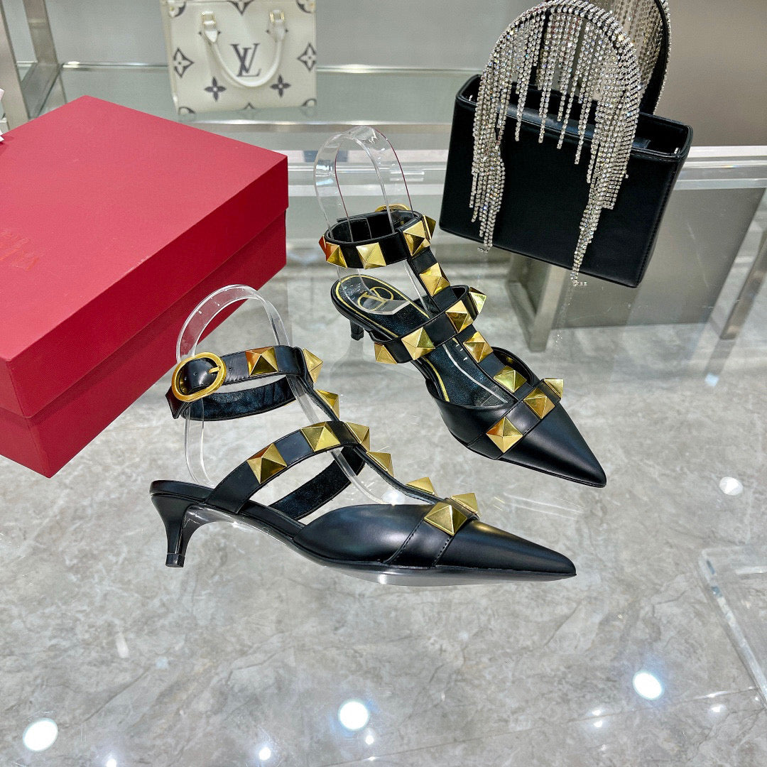 Valentino Women Shoes Designer Valentino Sandals Heel 45mm V80045