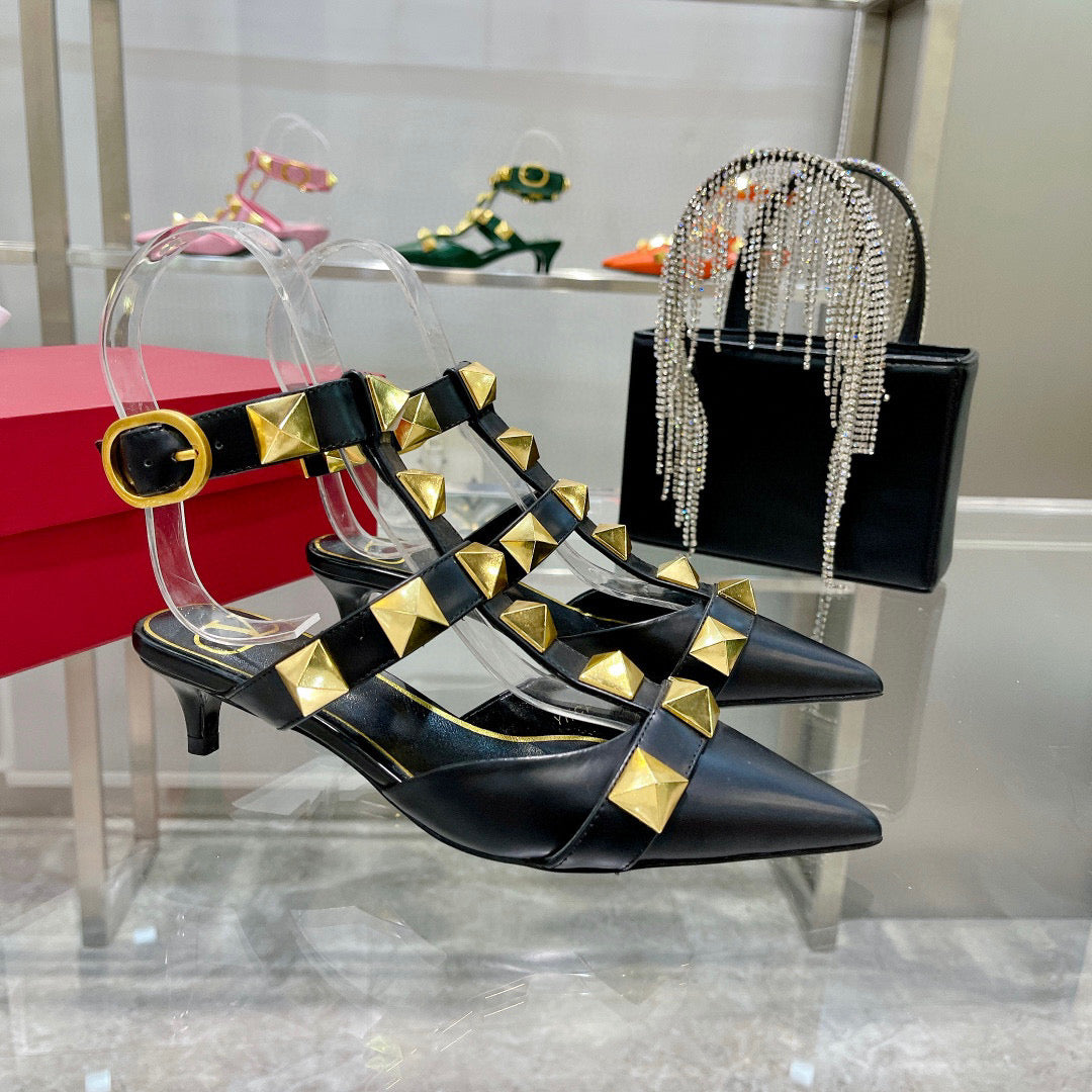 Valentino Women Shoes Designer Valentino Sandals Heel 45mm V80045