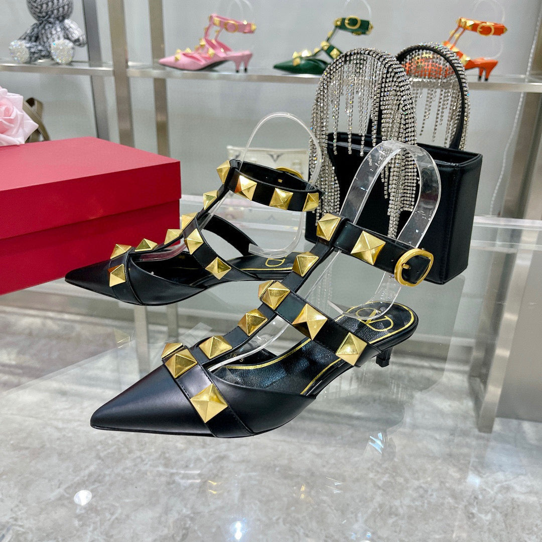 Valentino Women Shoes Designer Valentino Sandals Heel 45mm V80045