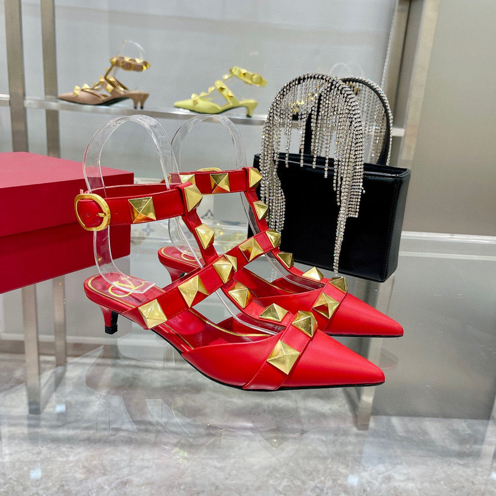 Valentino Women Shoes Designer Valentino Sandals Heel 45mm V80046