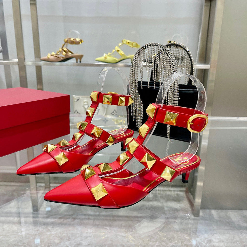 Valentino Women Shoes Designer Valentino Sandals Heel 45mm V80046
