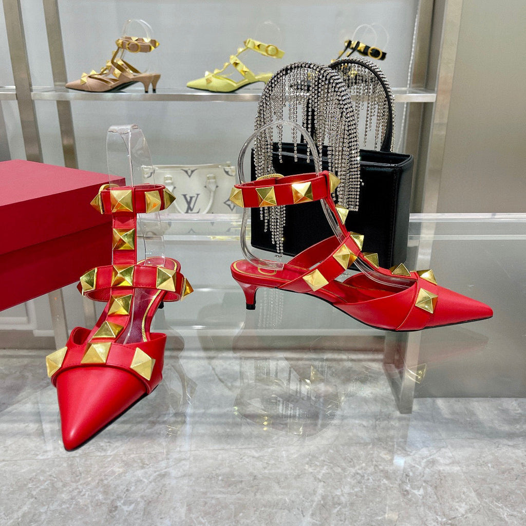 Valentino Women Shoes Designer Valentino Sandals Heel 45mm V80046