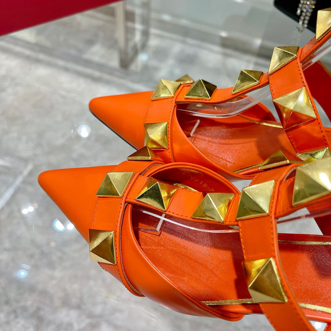 Valentino Women Shoes Designer Valentino Sandals Heel 45mm V80047
