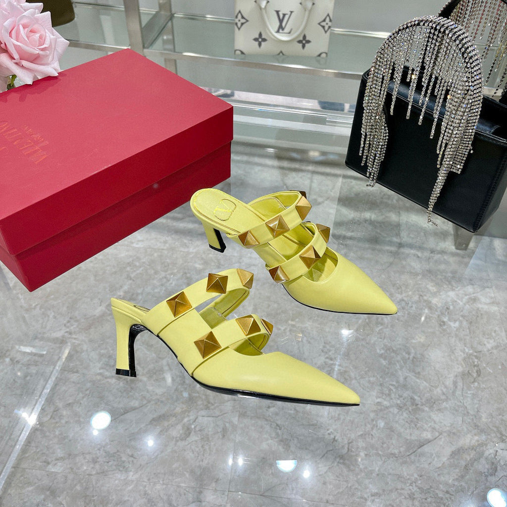 Valentino Women Shoes Designer Valentino Sandals Heel 70mm V80066