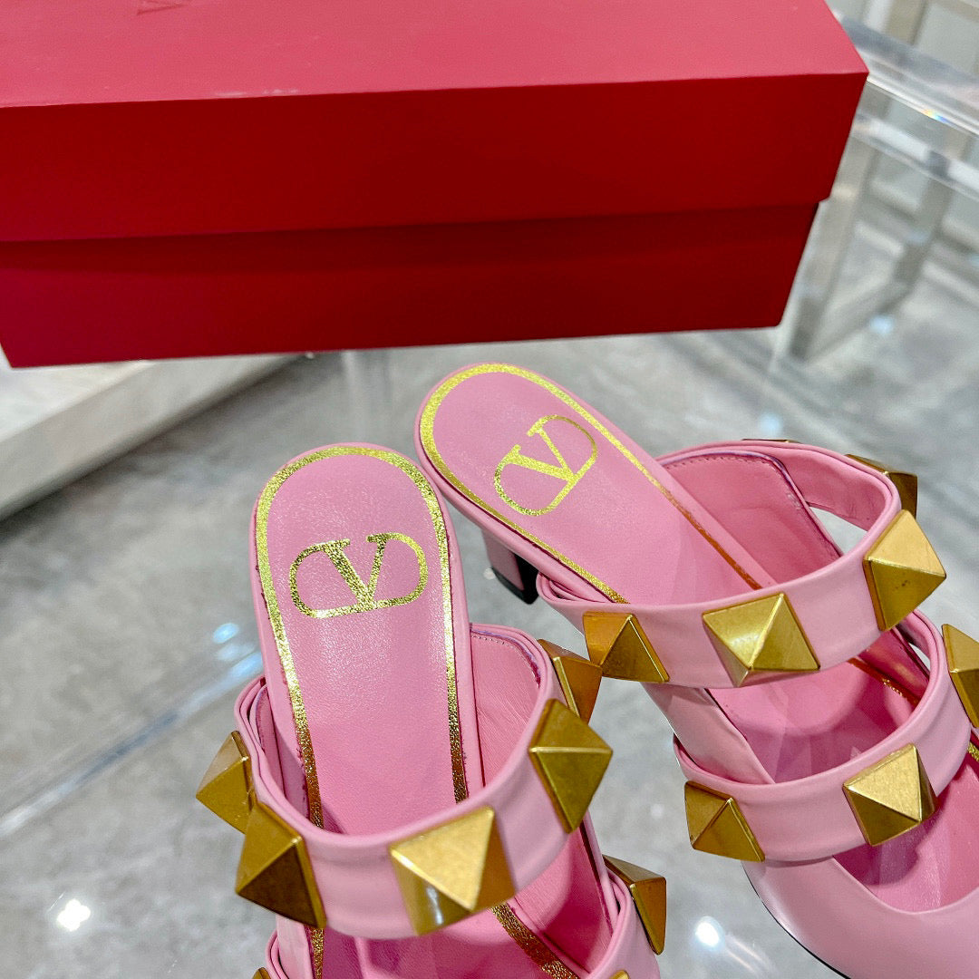 Valentino Women Shoes Designer Valentino Sandals Heel 70mm V80068