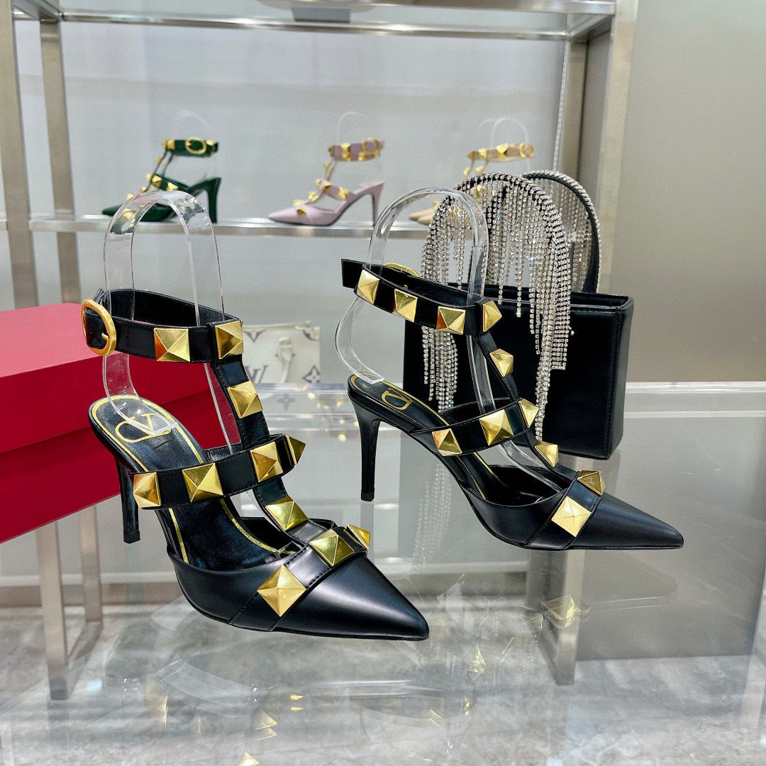 Valentino Women Shoes Designer Valentino Sandals Heel 80mm V80044
