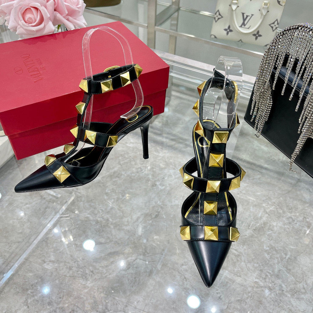 Valentino Women Shoes Designer Valentino Sandals Heel 80mm V80043