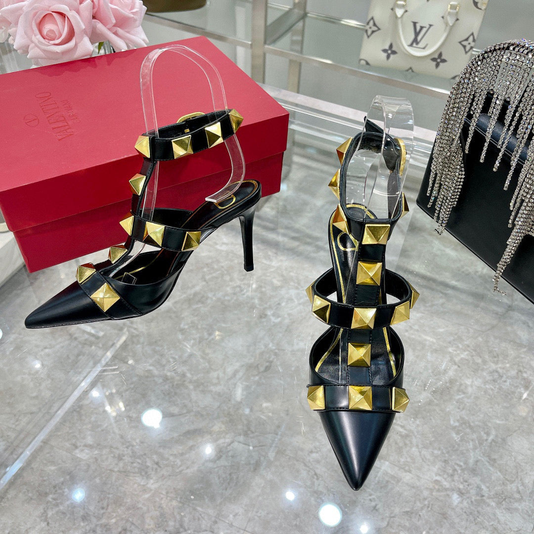 Valentino Women Shoes Designer Valentino Sandals Heel 80mm V80043