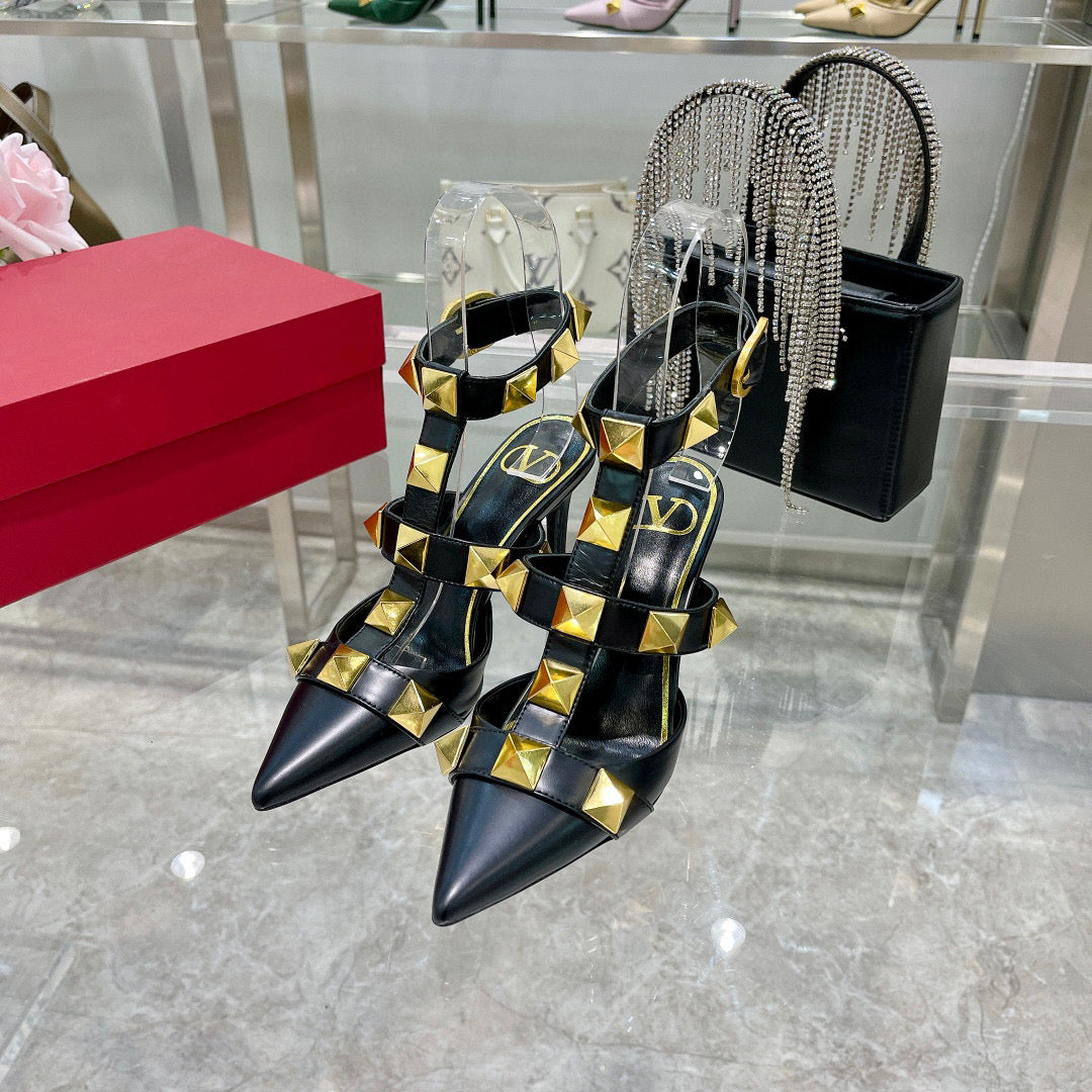Valentino Women Shoes Designer Valentino Sandals Heel 80mm V80043