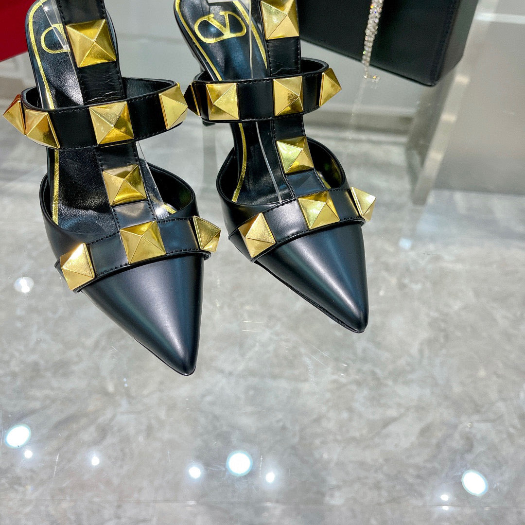 Valentino Women Shoes Designer Valentino Sandals Heel 80mm V80043