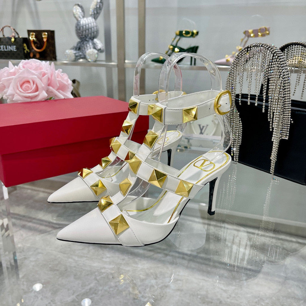 Valentino Women Shoes Designer Valentino Sandals Heel 80mm V80044