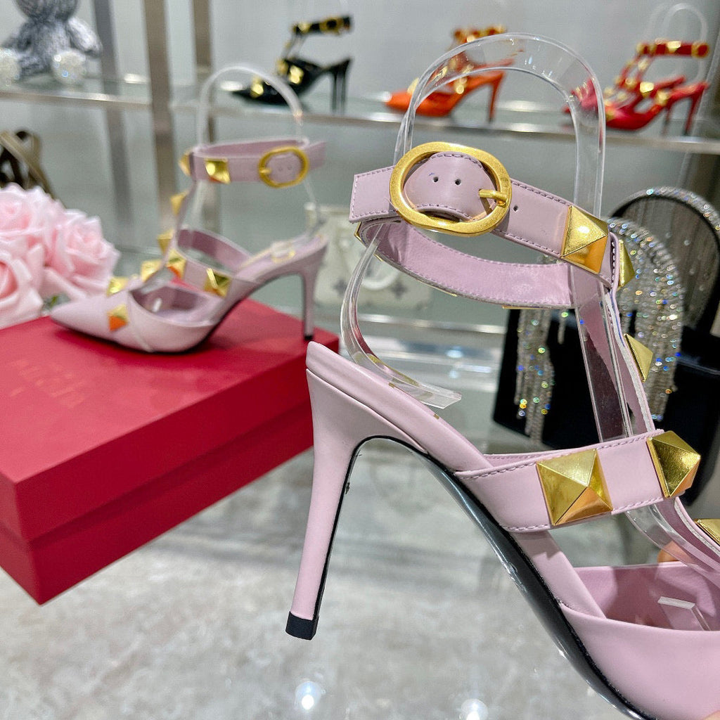 Valentino Women Shoes Designer Valentino Sandals Heel 80mm V80042