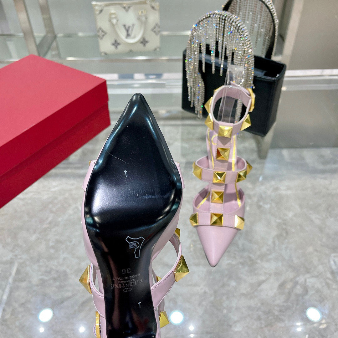 Valentino Women Shoes Designer Valentino Sandals Heel 80mm V80042