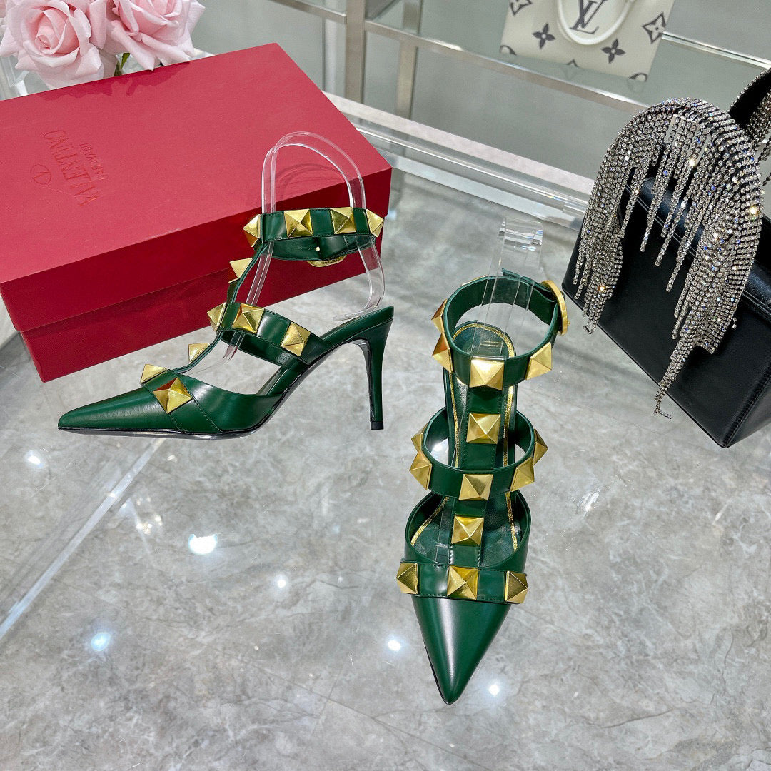 Valentino Women Shoes Designer Valentino Sandals Heel 80mm V80041
