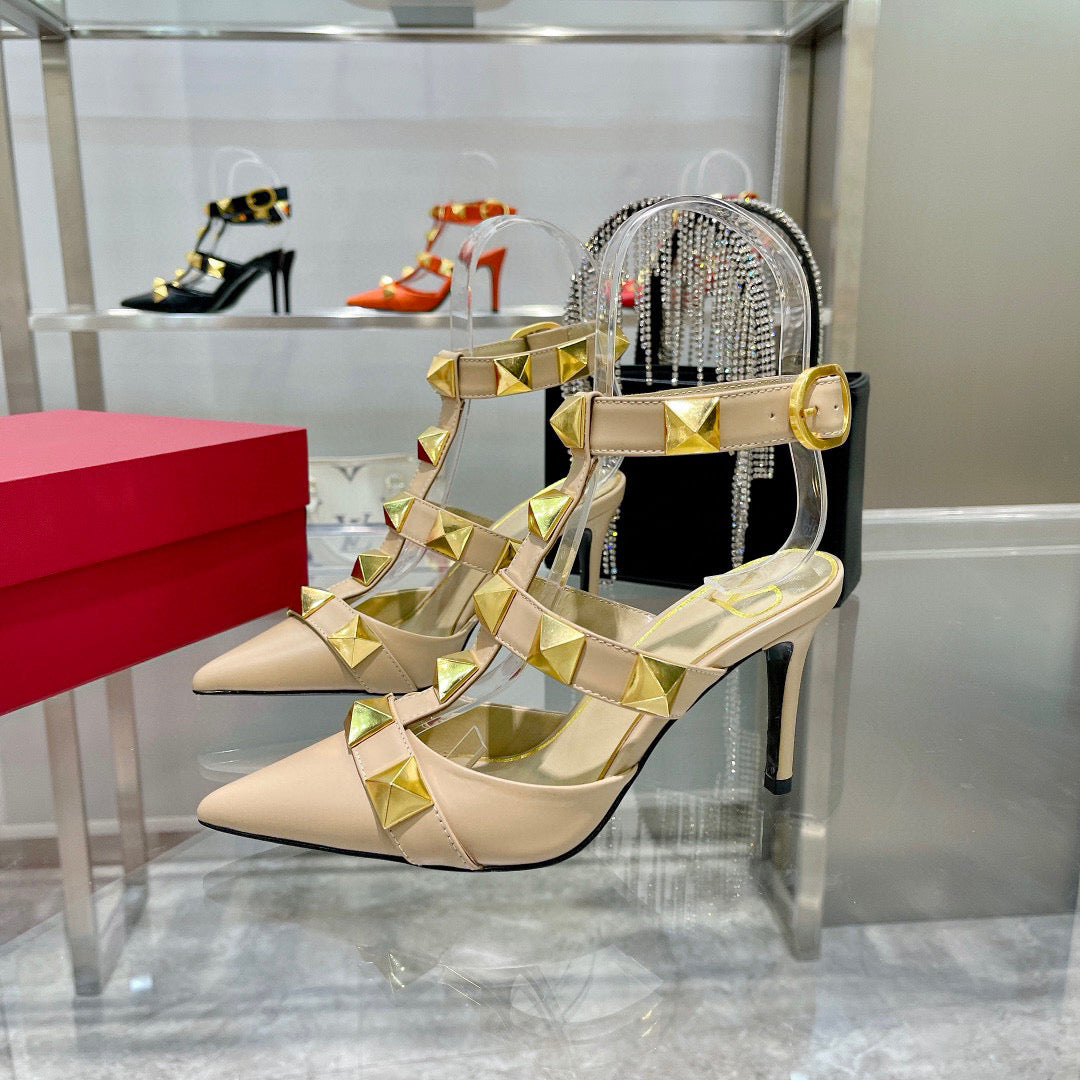 Valentino Women Shoes Designer Valentino Sandals Heel 80mm V80040