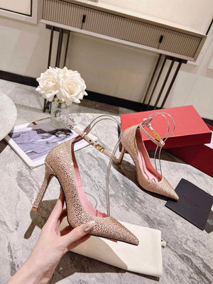 Valentino Women's Full Diamond Shoes 100mm V75467 - 35 - View 2