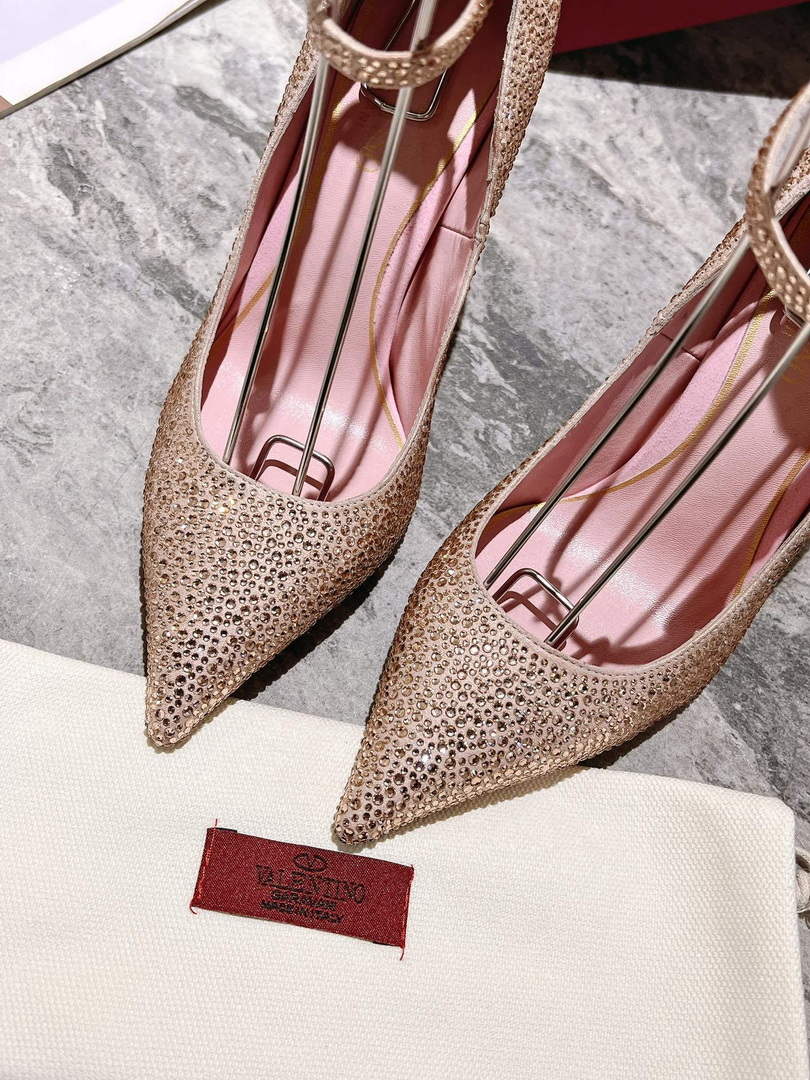 Valentino Women's Full Diamond Shoes 100mm V75467